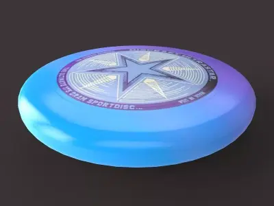 The Frisbee Disc 3D model