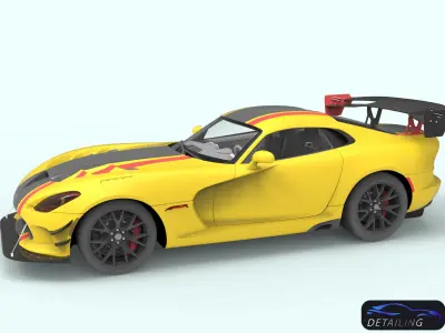 Dodge Viper ACR for 3d printing 3D model