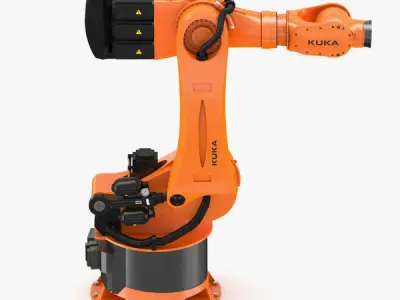 KUKA ROBOT KR 600 FORTEC Free 3D model
