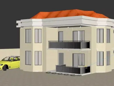 Building villa  3D model