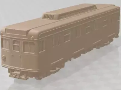 Metro Barcelona Serie 400 Printable 3D print model