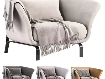 Cape Armchair by DavisFurniture 3D model