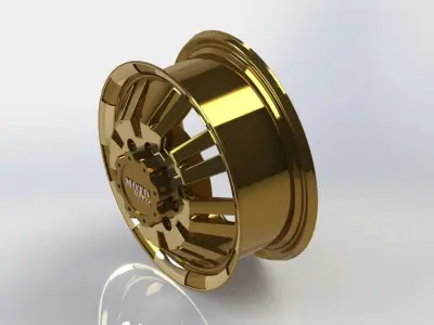 Cast rim MOTO METAL - MO963 3D model