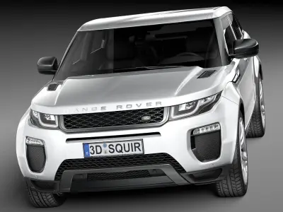 Range Rover Evoque 5-door 2016 3D model