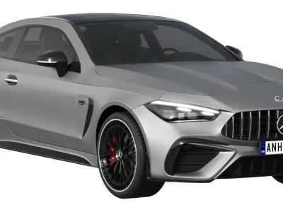 Mercedes-Benz CLE53 AMG Coupe 3D model