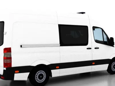 Mercedes Benz Sprinter L2H2 2015 Ambulance EU 3D model