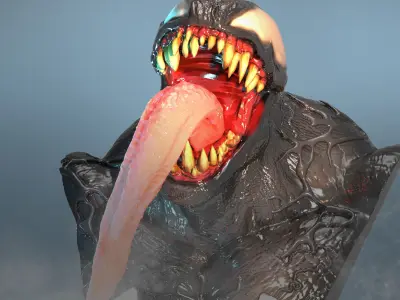 Venom 3D print model