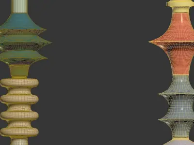 YOCCO Floor Lamp 3D model