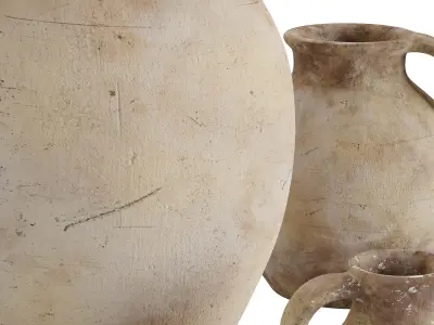 Handcrafted Weathered Vase 3D model