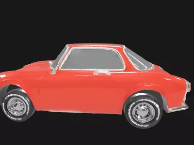 Vintage Car 3D Model 3D model