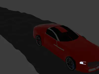 Mercedes benz maybach vision 6 redesign Low-poly 3D model