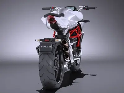 MV Agusta brutale 800 3D model