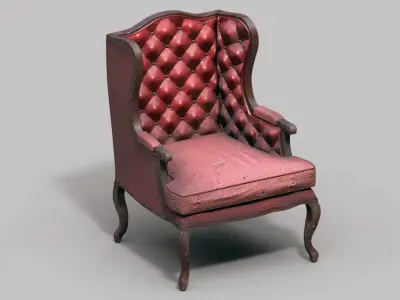 Old Chair 3D model