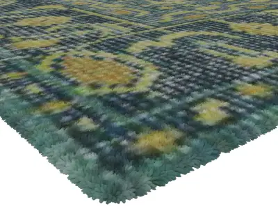 Rug Set 1015 3D model