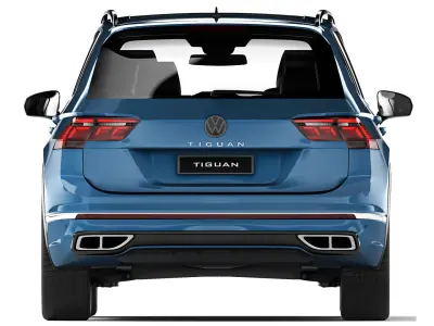 Volkswagen Tiguan Allspace 2022 3D model