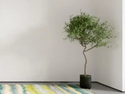 Modern Carpet Pattern Abstract 3D model