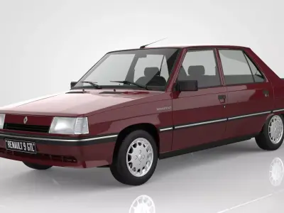 Renault 9 GTL 3D model