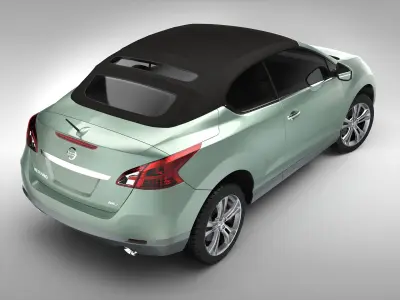 Nissan Murano Cross Cabriolet 2011 3D model