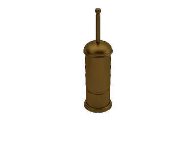 Brass Toilet Brush 3D model