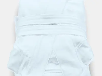 ROCKAN Bathrobe 1 Low-poly 3D model