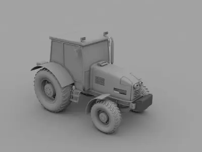 tractor 3D model