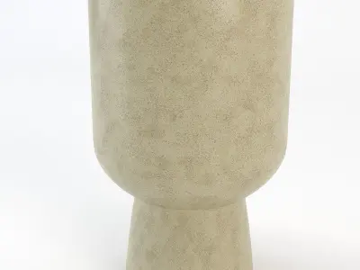 Plant Pot SOLVI - D25xH40cm - JYSK Low-poly 3D model