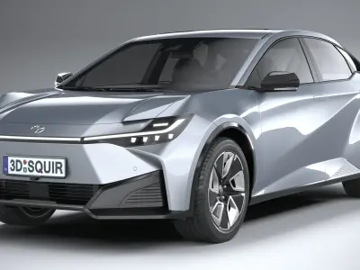 Toyota BZ3 2024 3D model
