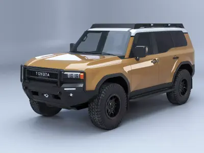 Toyota Land Cruiser 250 Offroad Modification 3D model