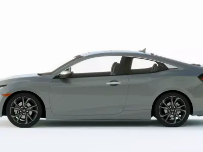 Honda Civic Coupe 2019 3D model