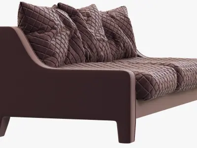 Fashion Asti Sofa 3D model