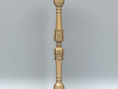 Baluster 008 3D model