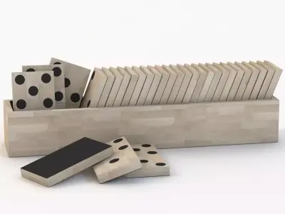  Jayson Home Bone Dominoes 3D model