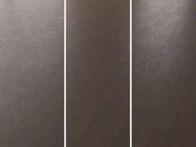 Parquet Oak Marrone NEW Firestop set 6 3D model