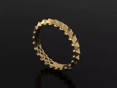 cut ring 3D model