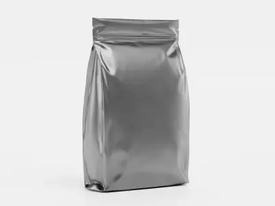 Resealable Spout Pouch Container V8 - Product Packaging Low-poly 3D model