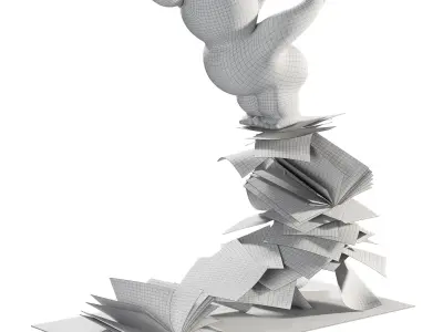 ZTIANEF Balloon Statue 3D model