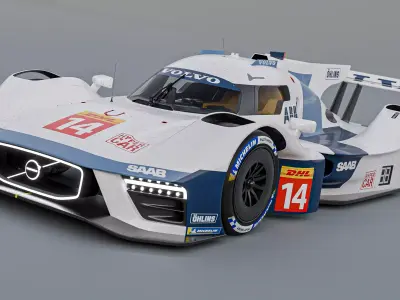 Volvo lmh Concept 3D model