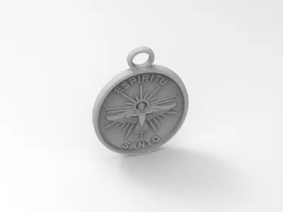 espiritu santo 3D print model