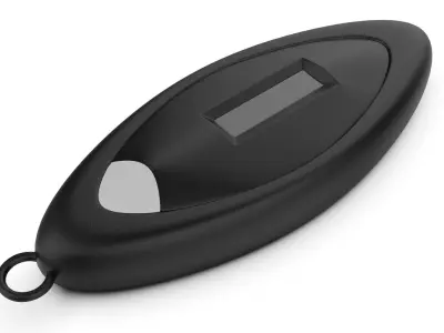 motorcycle key Low-poly 3D model