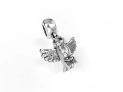 Owl Charm 3D print model