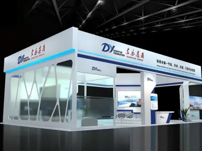 Exhibition - Area - 16X10-3DMAX2009-07 3D model
