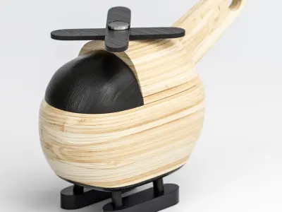 Wooden Toy 3D model purchase