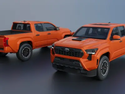 Toyota Tacoma TRD Sport 2024 3D print model