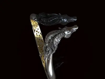  Horse Bracelet 3D model