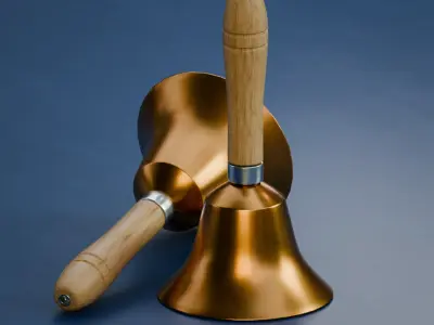 Hand bell 3D model