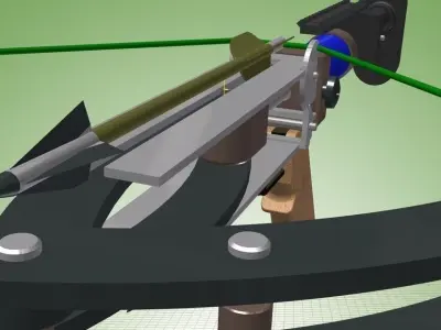 Cross Bow Concept Free 3D model