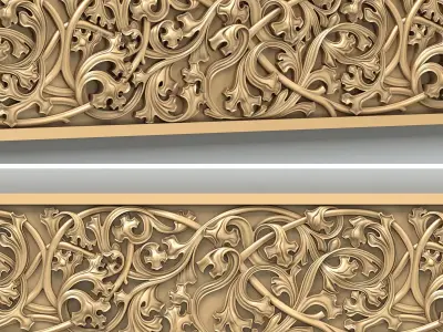 Molding 054 Gothic 3D model