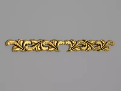 Classic Carved 011 3D model