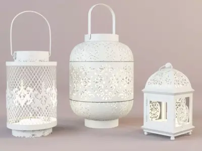 Lanterns by ZARA HOME 3D model