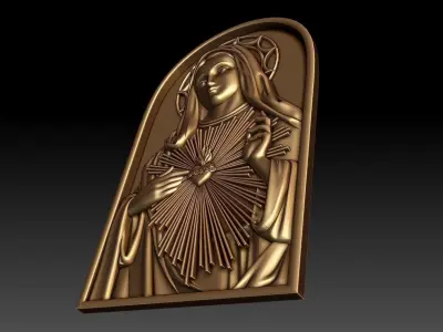 Immaculate Heart of Mary 3D model